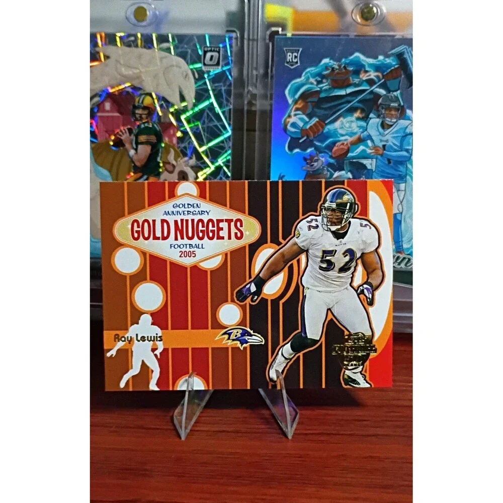 2005 Topps - Gold Nuggets Ray Lewis #GN5 Pack Fresh